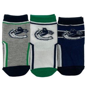 NHL | Toddler Vancouver Canucks Socks | 3 Pack